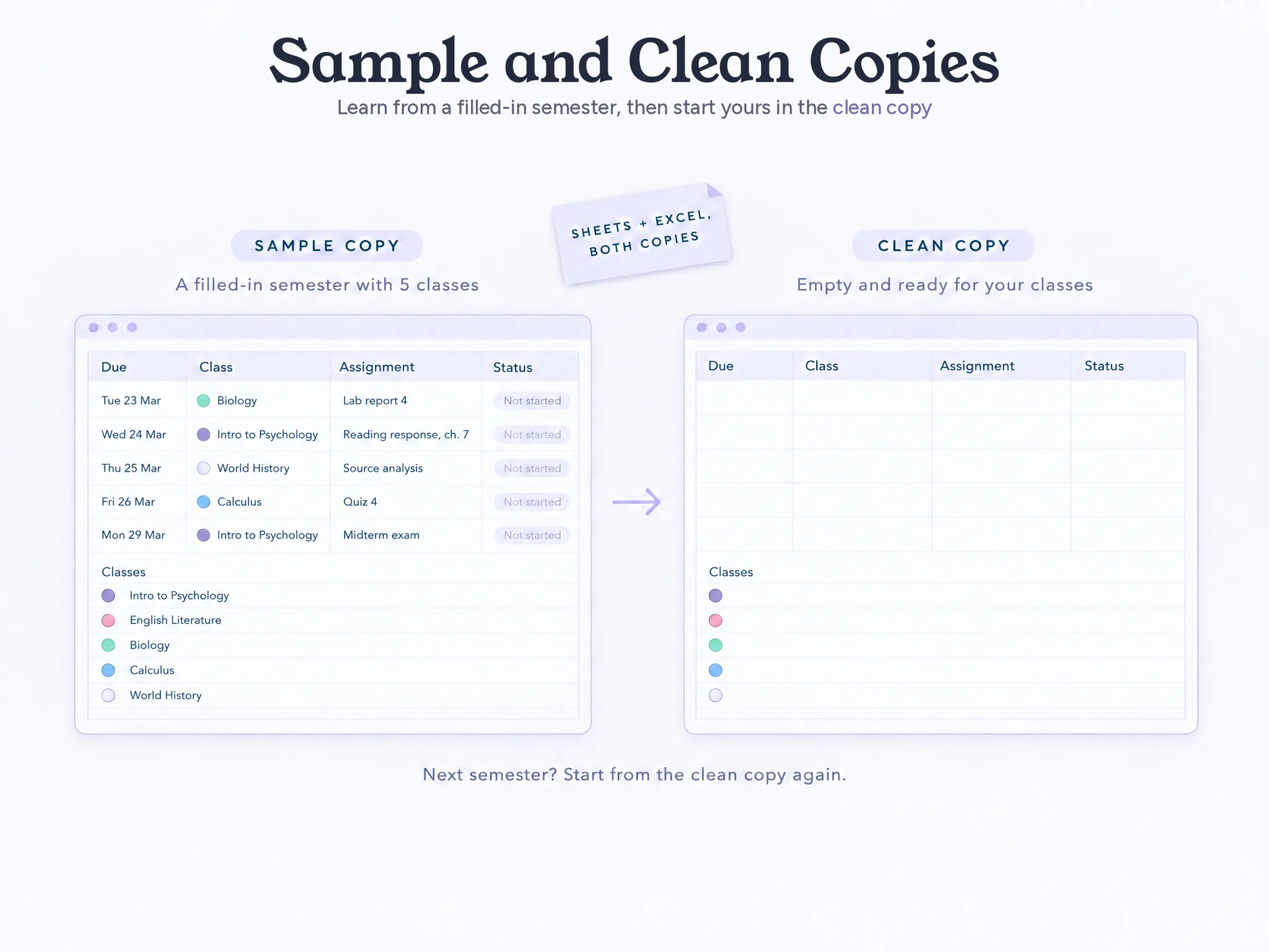 Ultimate Student Planner preview